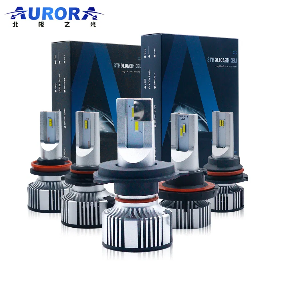 15000 Lumen 58W Auto Lighting System Car Headlamp with Fan Auto Head Light F2 Zes 9005 9006 H11 H7 H4 Bulb Car LED Headlight