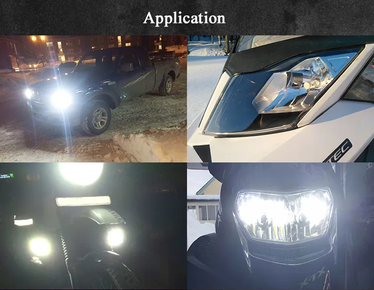 2020 High Quality Laser Lighting H16 H15 9004 9005 9006 9007 Auto LED Headlight Bulbs