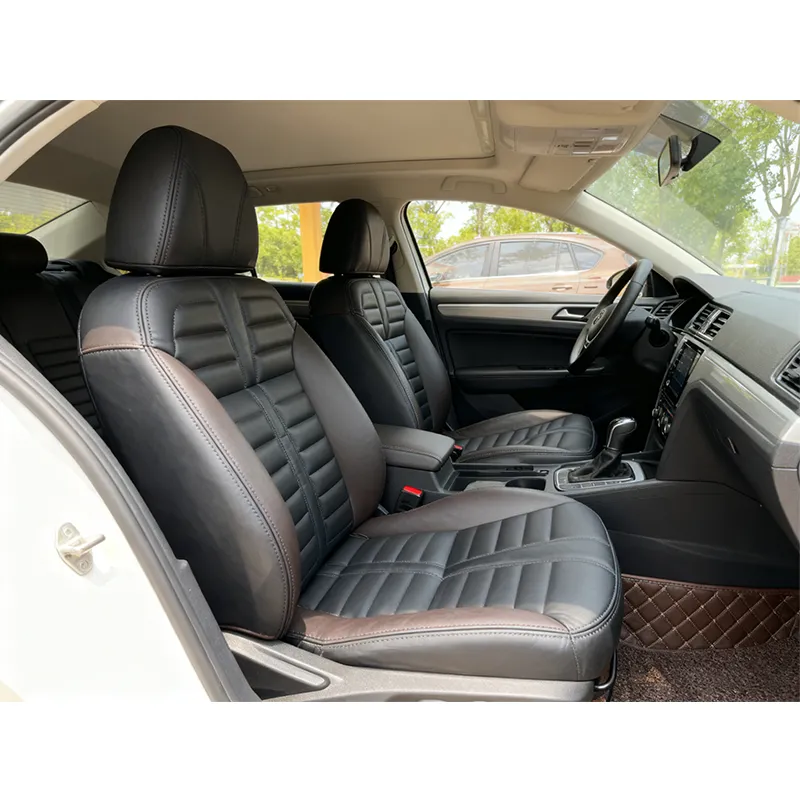 Do Two-Color Genuine Leather Seat Covers Maintain Their Appearance Over Time