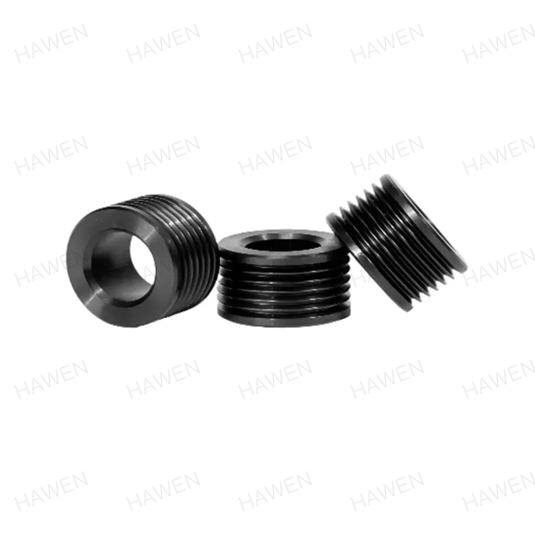 Why Belt Pulleys with standard grooves prevent belt slippage effectively?
