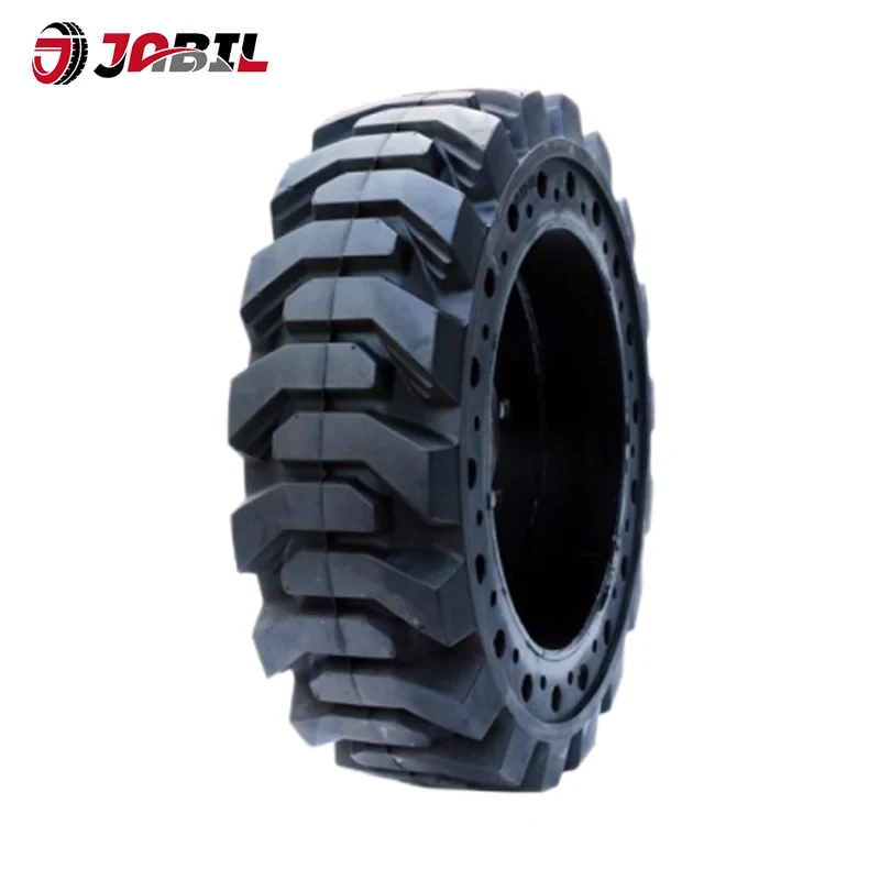 What Makes Web Type Skid Steer Solid Tires a Smarter Choice for Heavy-Duty Work?