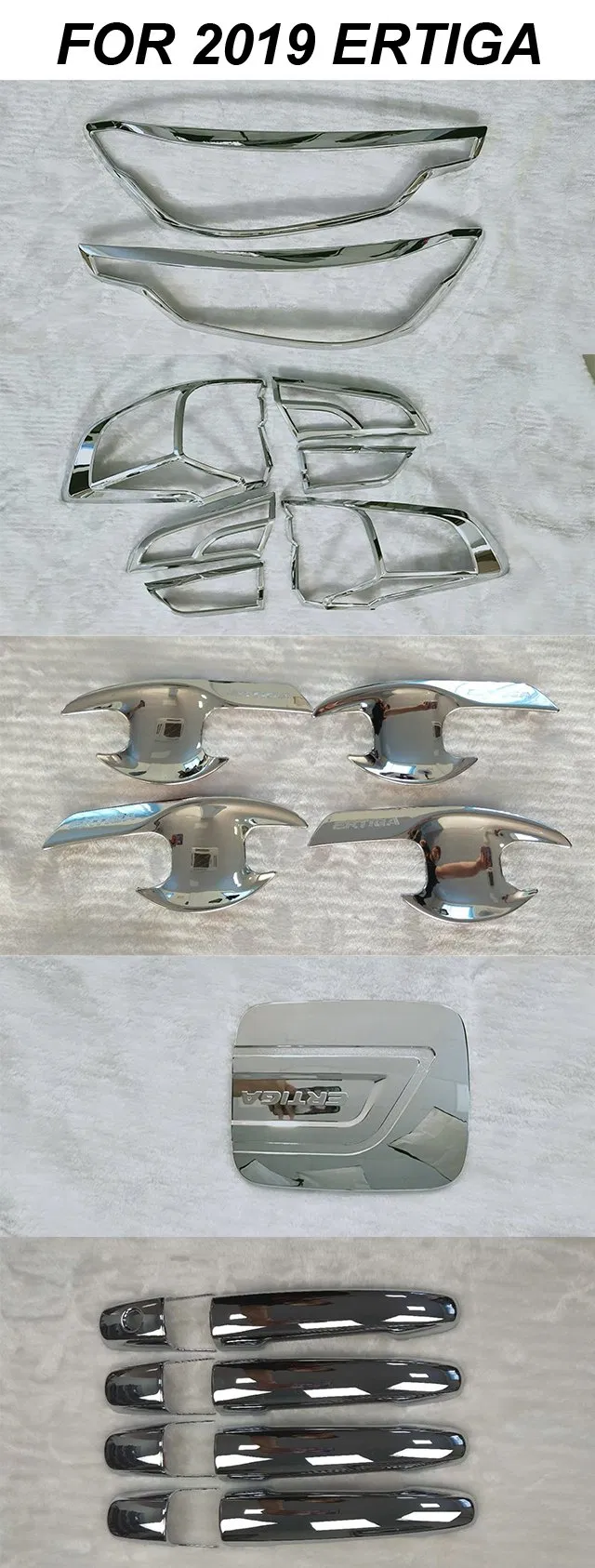3m Protection Light Cover Sets Car Garnish Combo Sets For 2019-2021 Ertiga/XL7
