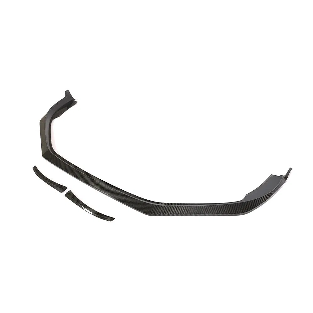 3PCS/Set Carbon Fiber Front Lip for Porsche 718 Boxster Cayman 2021-2021