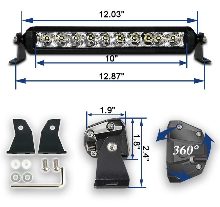 40 Inch Overland 4*4 LED Light Bar