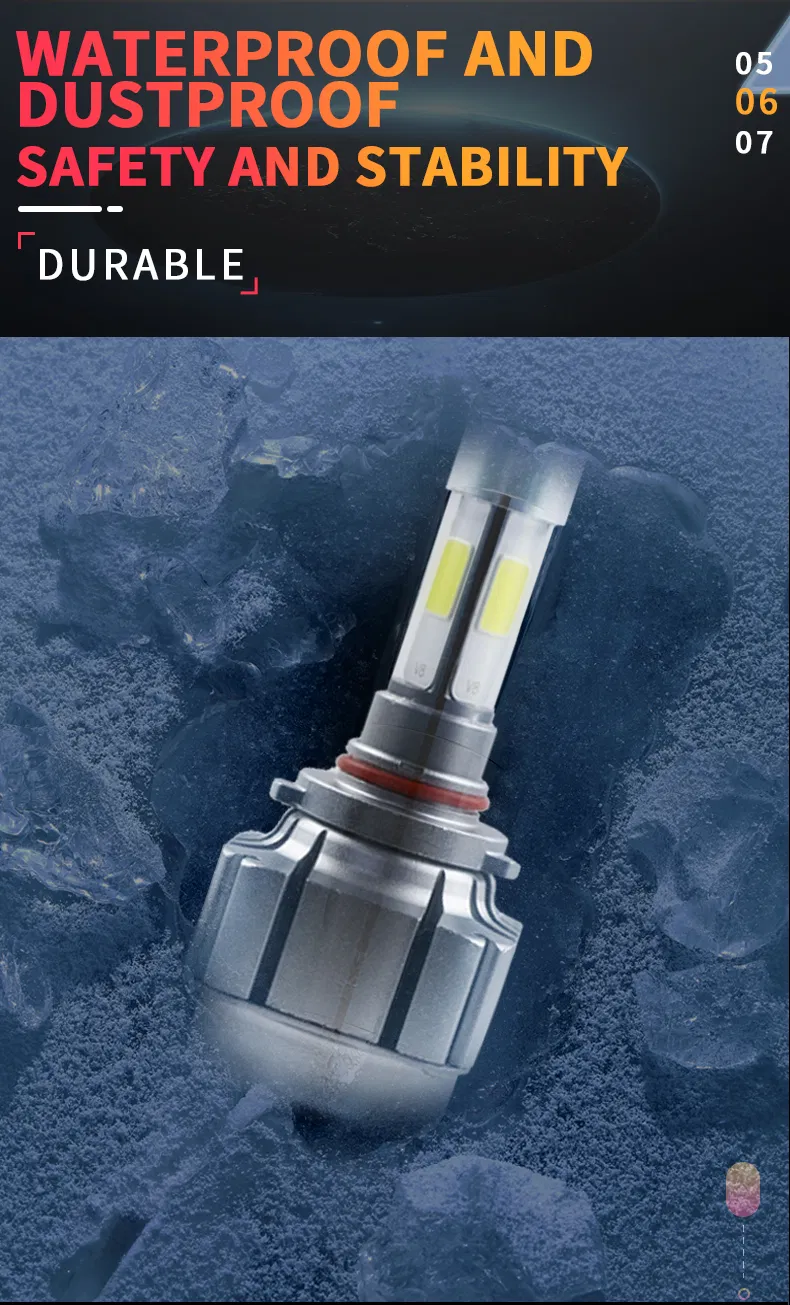 48W 3500lm H4 H7 Auto Lighting System Car LED Light Aluminum High Brightness Sylvania H11 LED Headlight