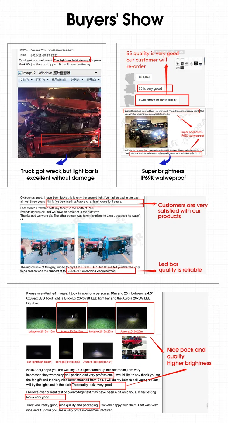 4X4 Offroad Lighting Multifunction RGB Dimmable LED Light Bar