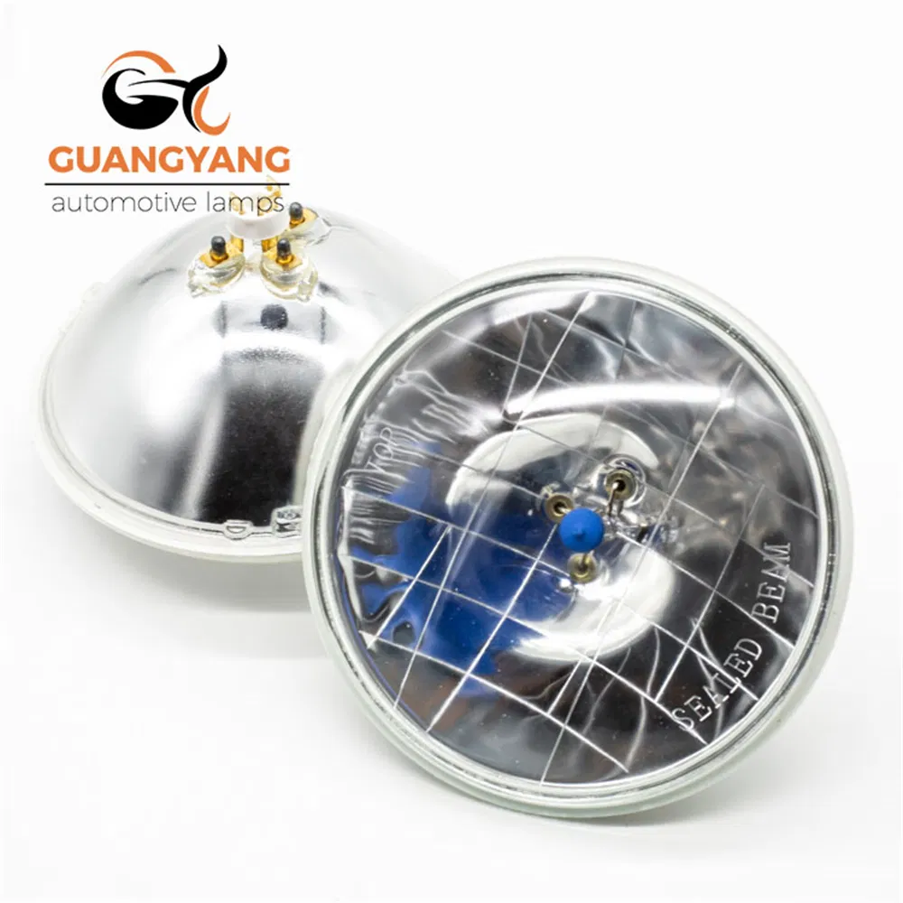 5 Inch Round Sealed Beam with Halogen H4000 H4402 12V Warm White