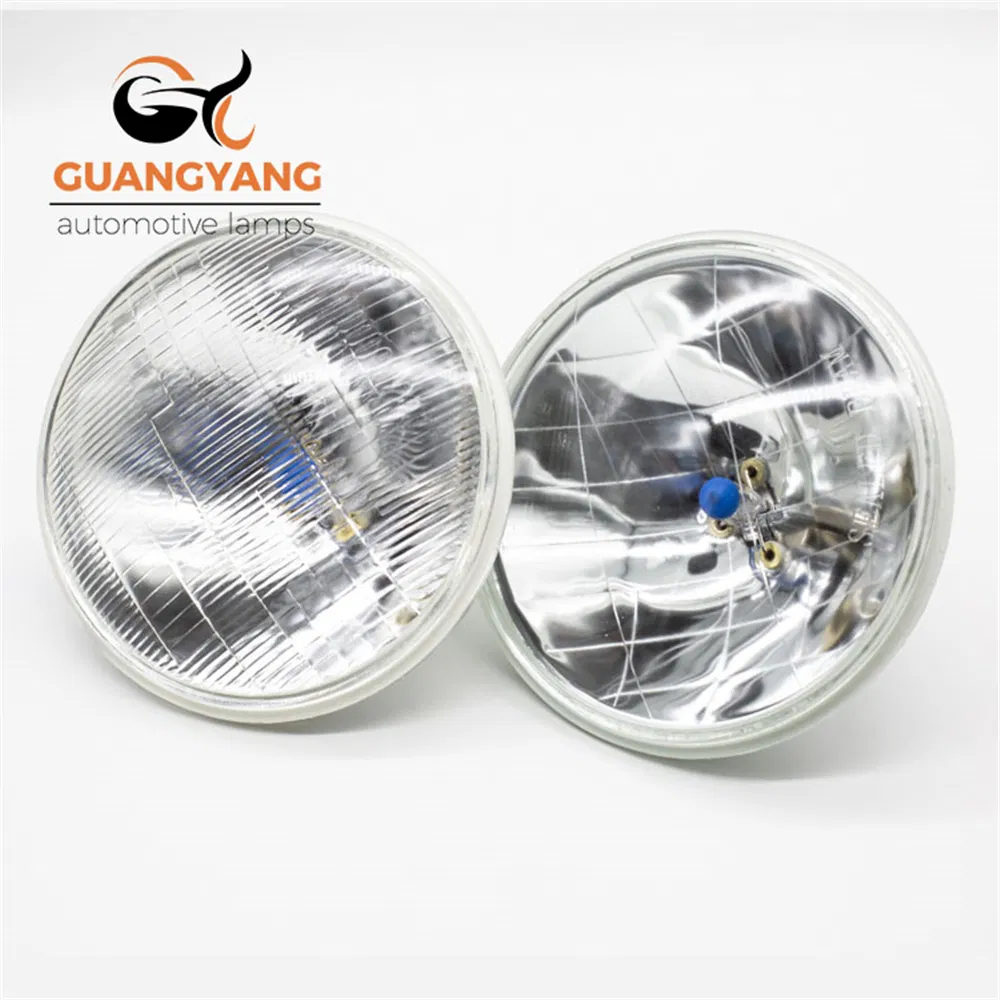 5 Inch Round Sealed Beam with Halogen H4000 H4402 12V Warm White