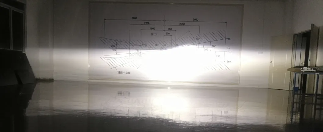 55W 9000lm H10 Auto Headlights Kit