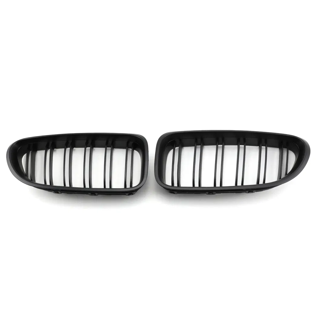 6 Series F06/F12 Grille 2012-2016 Dual Line Matte Black for BMW Car Accessories