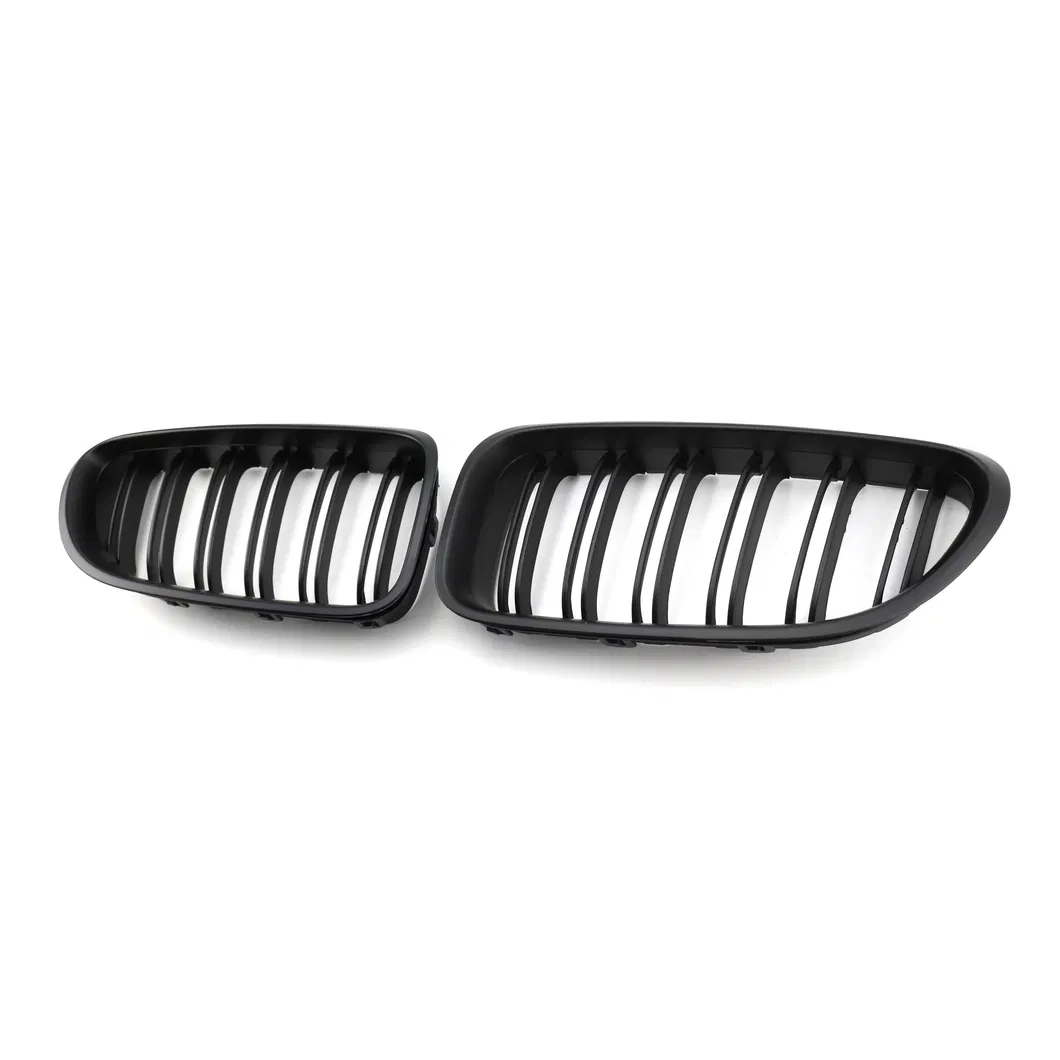 6 Series F06/F12 Grille 2012-2016 Dual Line Matte Black for BMW Car Accessories