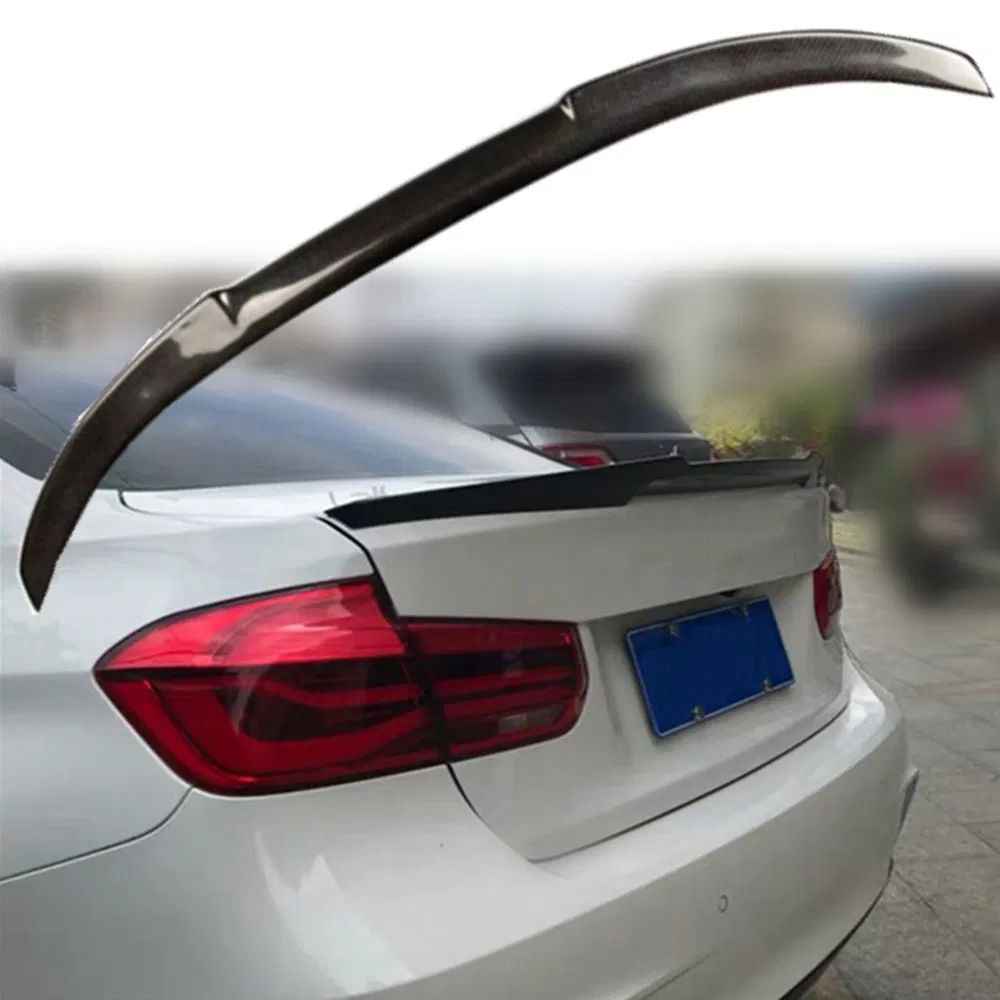 ABS Made Shiny Black M4 Type Rear Spoiler for 2012-2018 Years 3 Series BMW F30 Sedan Car Carbon Fiber