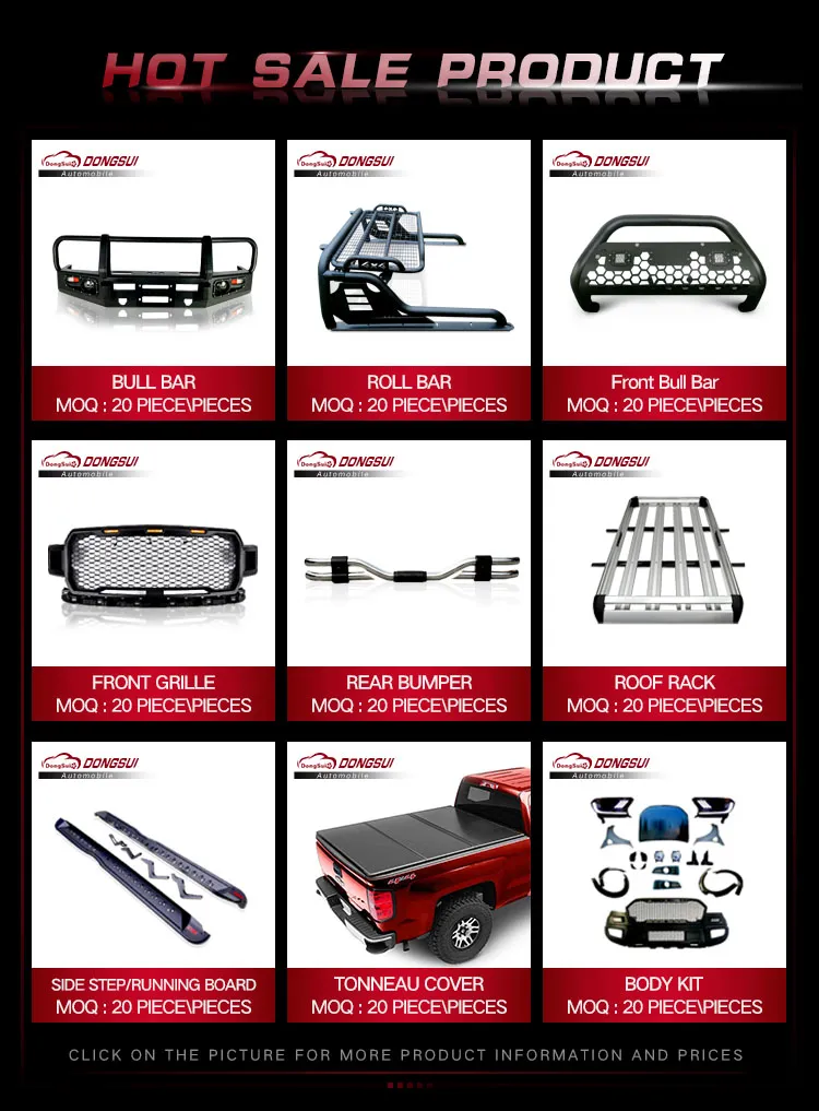 ABS Plastic Facelift Body Kit for Toyota Hilux Rocco 2021