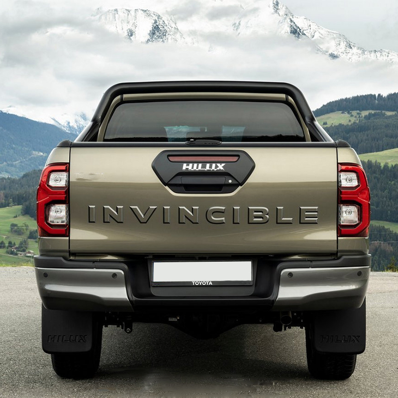 Auto Body Kit Front Bumper with Grille and Lamp for Toyota Hilux Vigo 2004-2021 Upgrade to Rocco 2021 2021