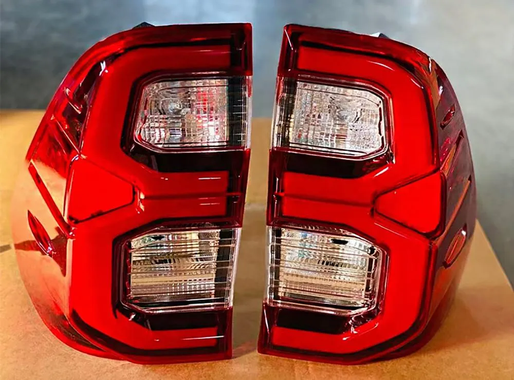 Auto Body Kit Front Bumper with Grille and Lamp for Toyota Hilux Vigo 2004-2018 Upgrade to Rocco 2020 2021