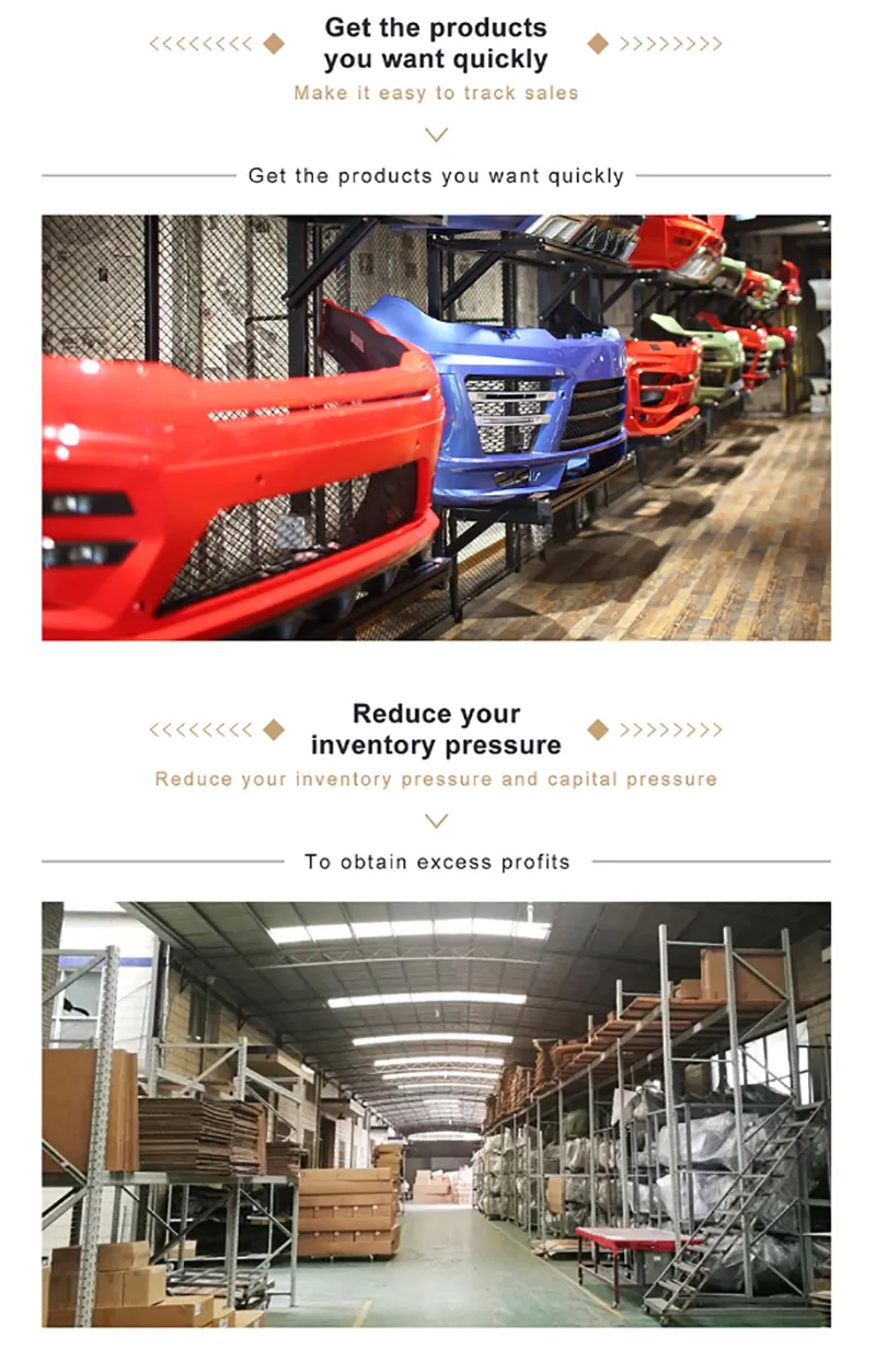 Auto Bumper Car Body Kit with Front Bumper Rear Bumper Fender Tail Throat for BMW X5 G05 F95 X5m 2018 2019 2020 2021