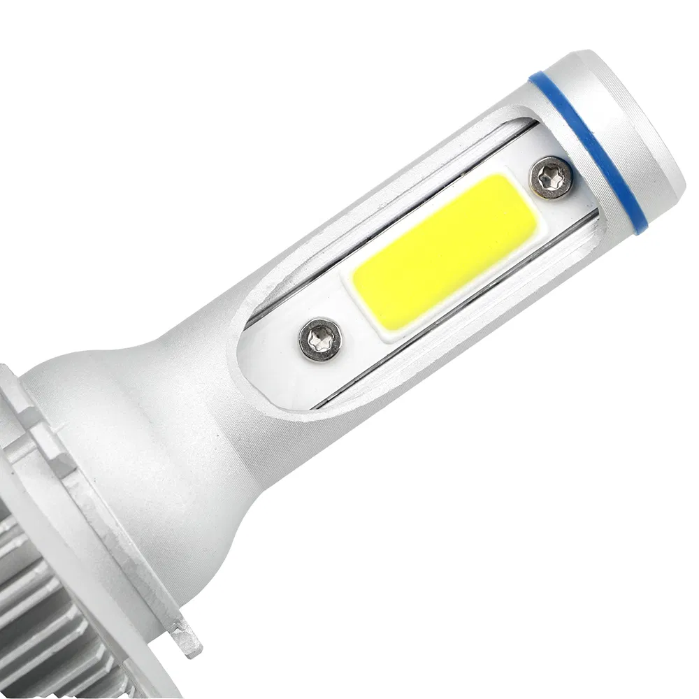 Auto Car LED Bulbs H15 LED Canbus COB LED Bulb C6 6500K Car Lights H15 LED Headlight H3 880 Psx24 Psx26