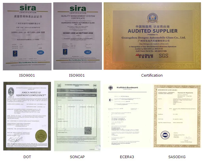 Auto Glass Laminated Front Windscreen Safety Glass for Toyota Corolla