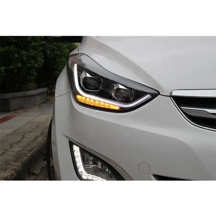 Auto Lamps Auto Parts 2013 Elantra Auto Headlight Projector Lens Car Light for Hyundai 