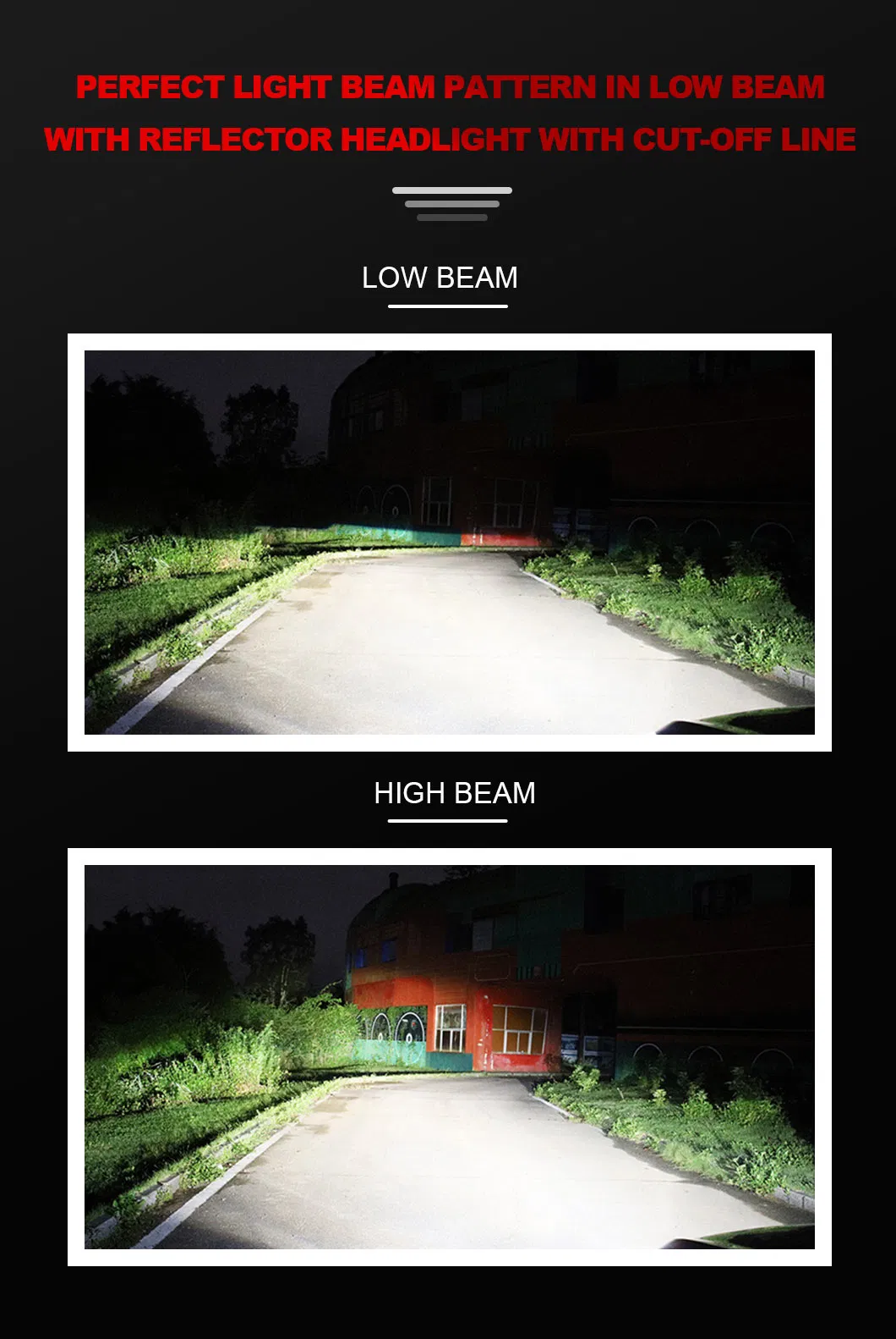 Auto Lighting System 6000K 52W 12V Light LED Car Lamp H4 H11 9005 H7 Canbus LED Headlight