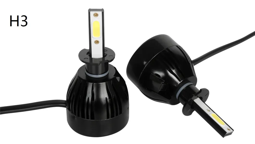 Auto Lighting System Car LED Headlights Dual Color H1, H3, H7, H10, H11, H15, H16 (JP) , H16 Car LED Lights