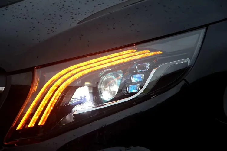 Auto Lights Laser Projector Lens Auto Lamps 2015 W447 Vito LED Headlight for Benz 2014 Valente Viano