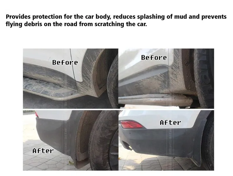 Automobile Parts 4PCS Car Mudguard