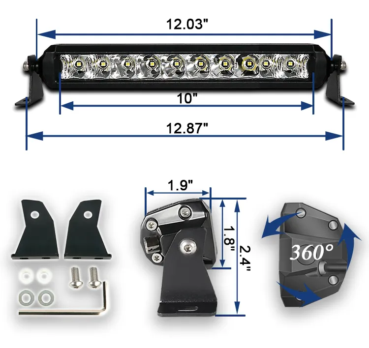 Barra LED PARA Auto Luc LED