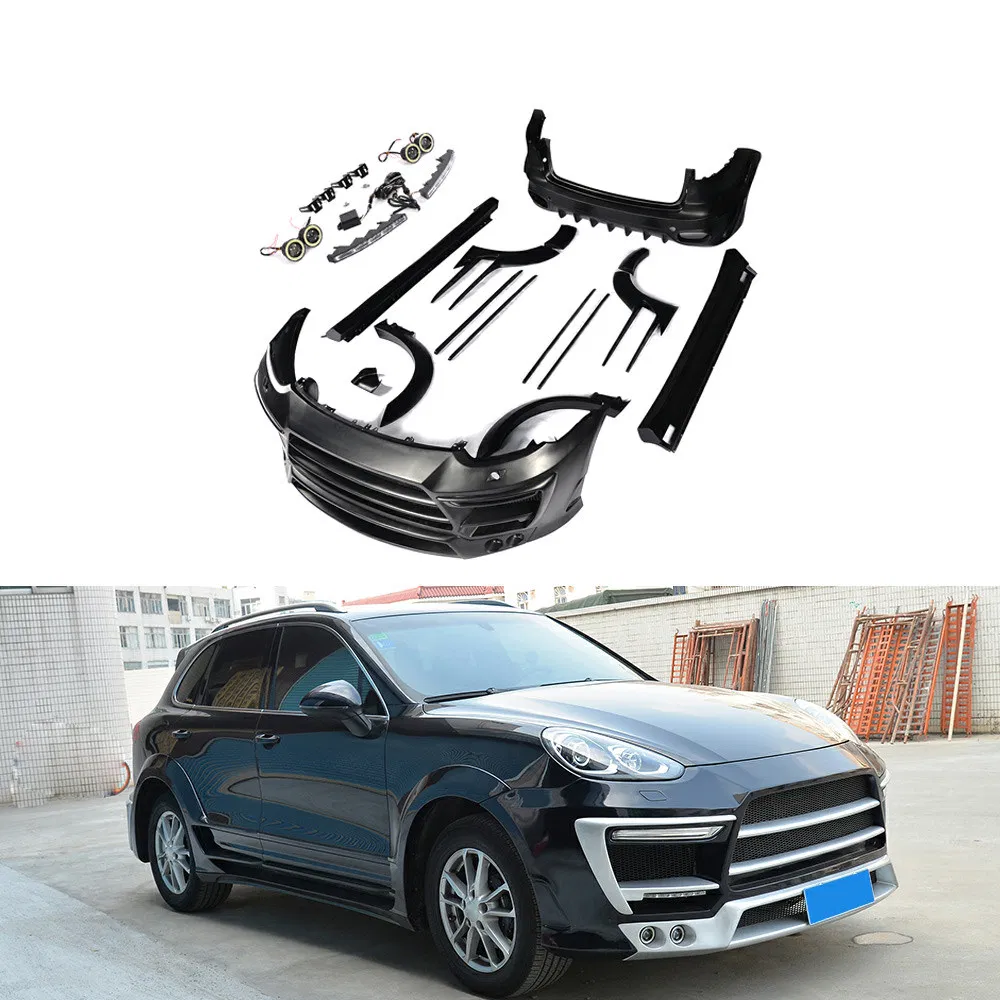 Black FRP Sport Body Kit for Porsche Cayenne 958 Gts 2015-2017