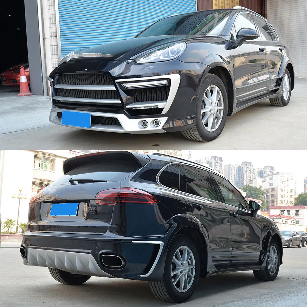 Black FRP Sport Body Kit for Porsche Cayenne 958 Gts 2015-2017