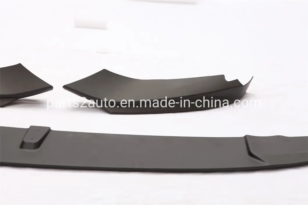 BMW F32 Front Bumper Strip 2013-2019 Matte Black, BMW F32 Front Lip 2013-2019 Matte Black