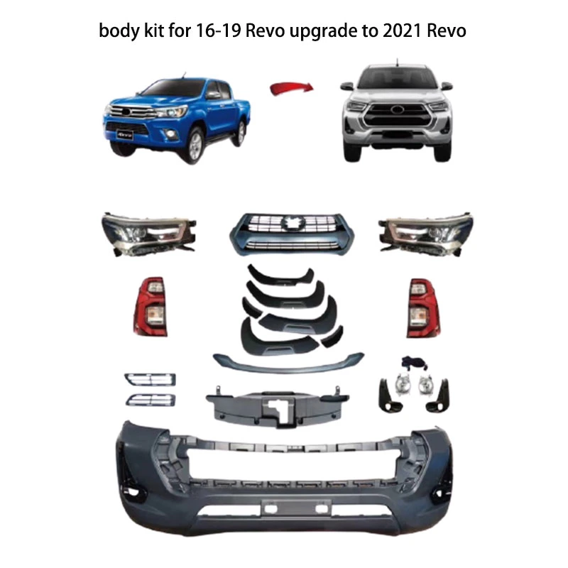 Body Kits for Toyota Hilux Revo 16-19 Update Hilux Revo 2021