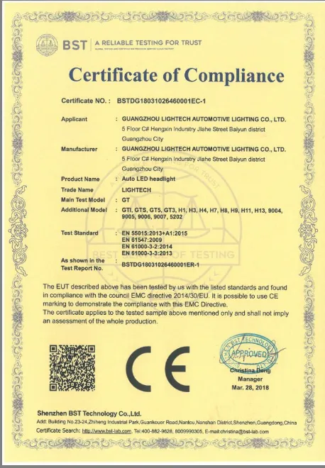 Brightest H4 LED Headlight Bulb 4000lumen 18W 4000lumen