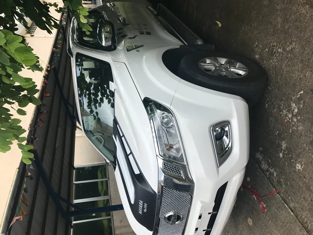 Car Accessories Chrome Head Light Cover for Nissa Navara/Np300 2014