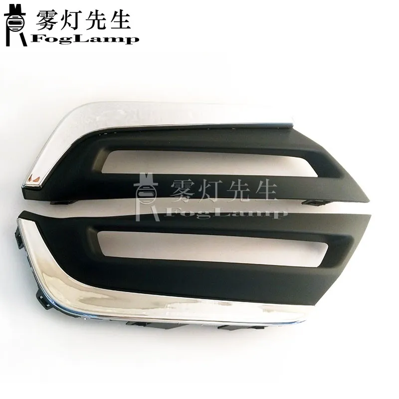 Car Accessories for Honda CRV Cr-V 2017 20118 Front Bumper 12V LED Daytime Running Light LED Lamp Refit Fog Lights 2PCS