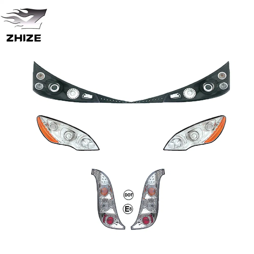Car Lamp Lights Dg2007-5 Combined Head Lamp, Front Decorated Lamp & Side Decorated Board (LED) for Ankai Bus