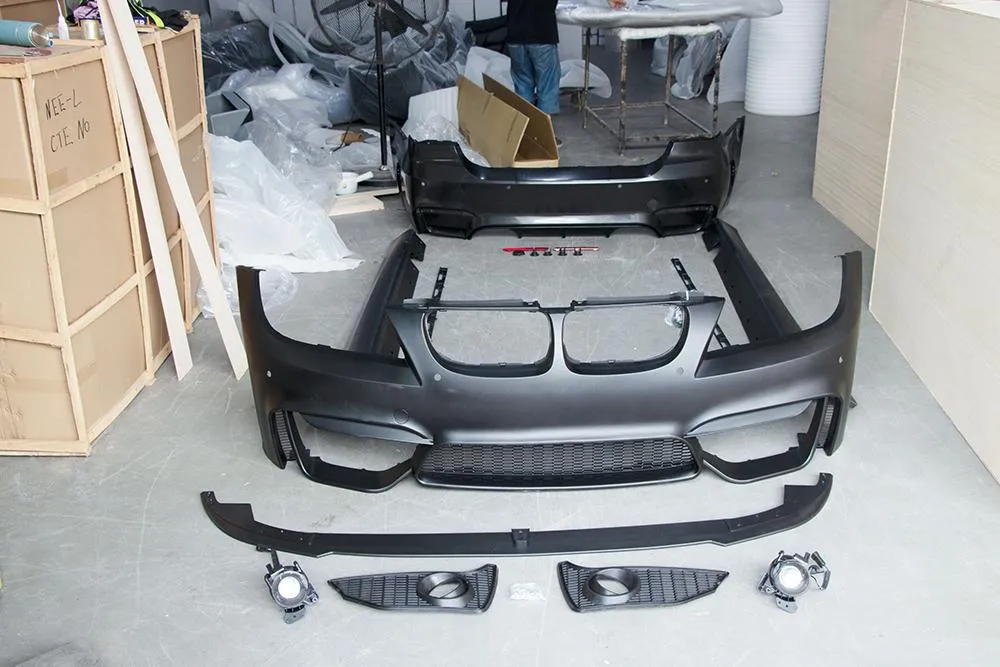 Car M4 Bumpers for BMW E90 Front Bumper Kit PP Material 2005 -2012 Body Kit for BMW E90