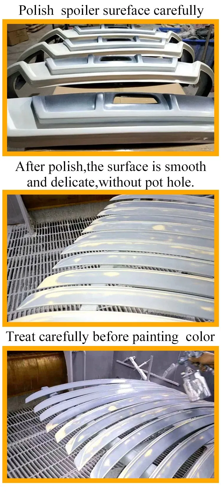 Car Parts for BMW F30 Psm Type Rear Spoiler