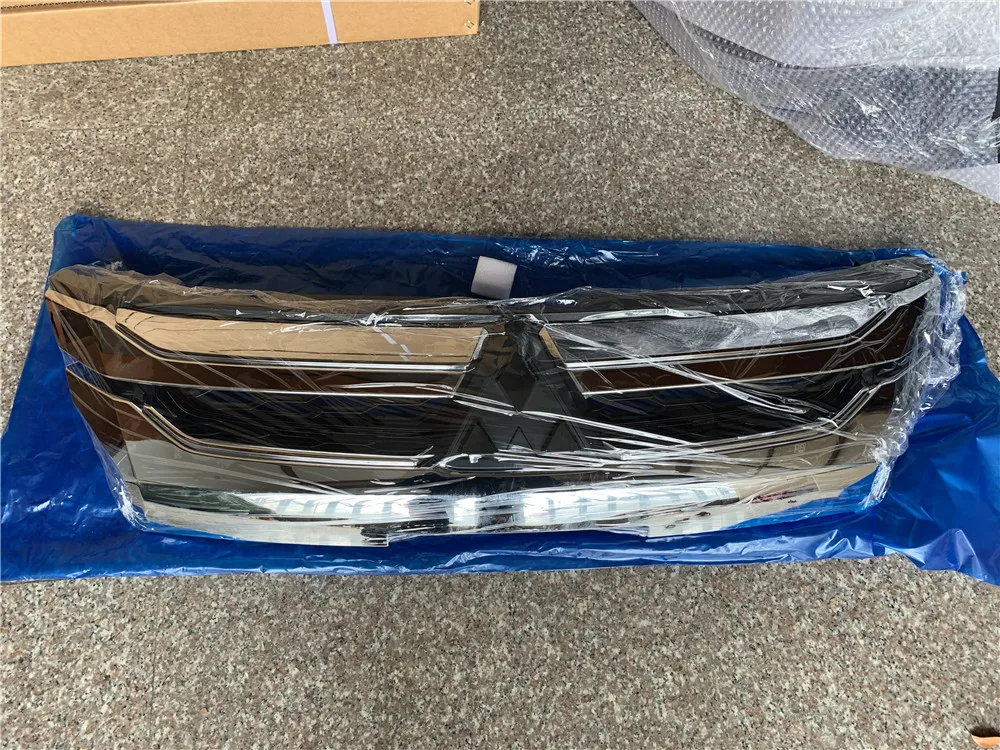 Car Parts OE Front Grille for Mitsubishi Triton 2019 2020 L200 off-Road Style Black Grille