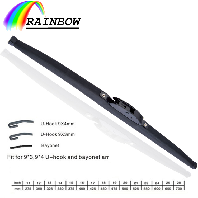 Car Soft/Beam/Flat/Multi-Fit Flat/ Frameless/Boneless Windshield Windscreen Wiper Blades