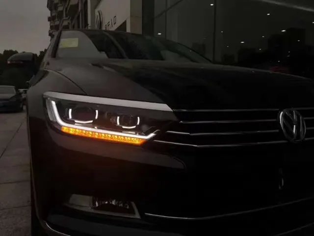 Car Spare Parts Biled Projector Lens Headlight LED Lighting for Volkswagen Passat B8