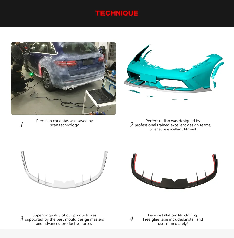 Carbon Fiber Front Bumper Lip for Ferrari 458 Speciale Coupe 2-Door 2014-2015