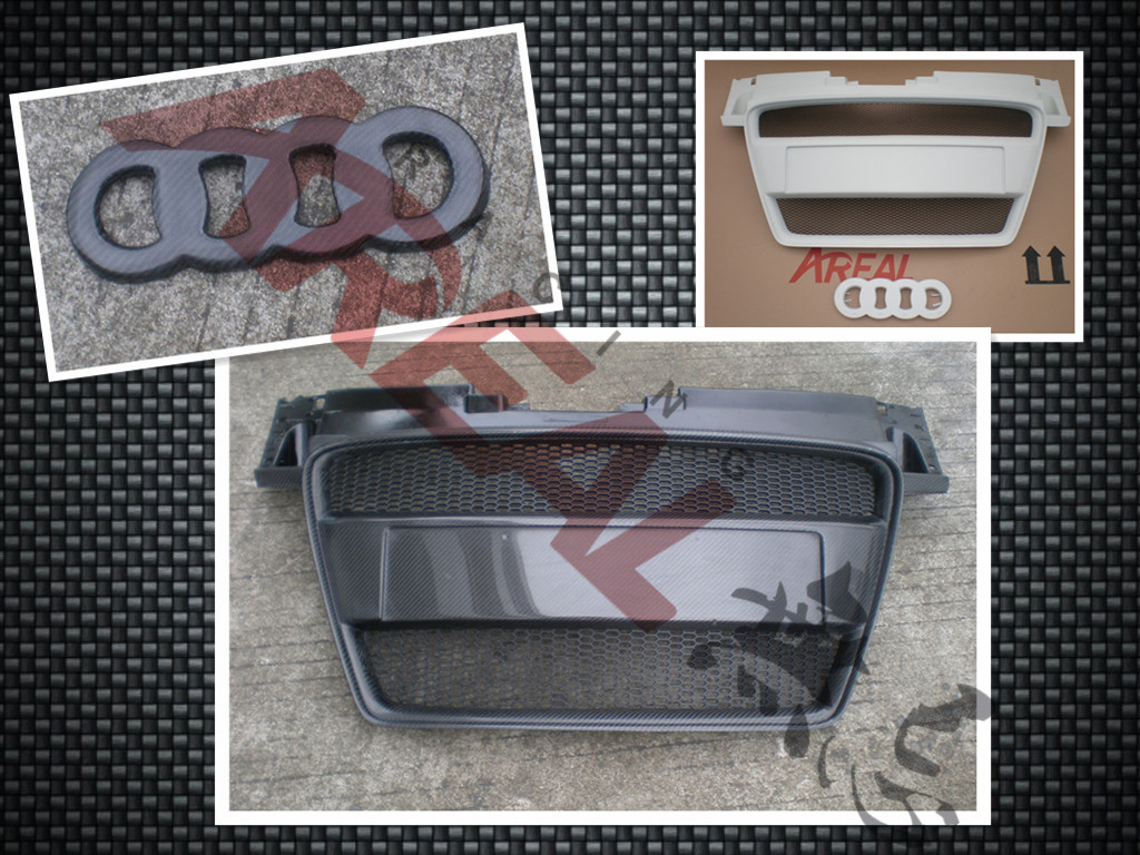 Carbon Fiber Grille for Audi TT 2006 (8J) (CR01- 030 -1-1-00)