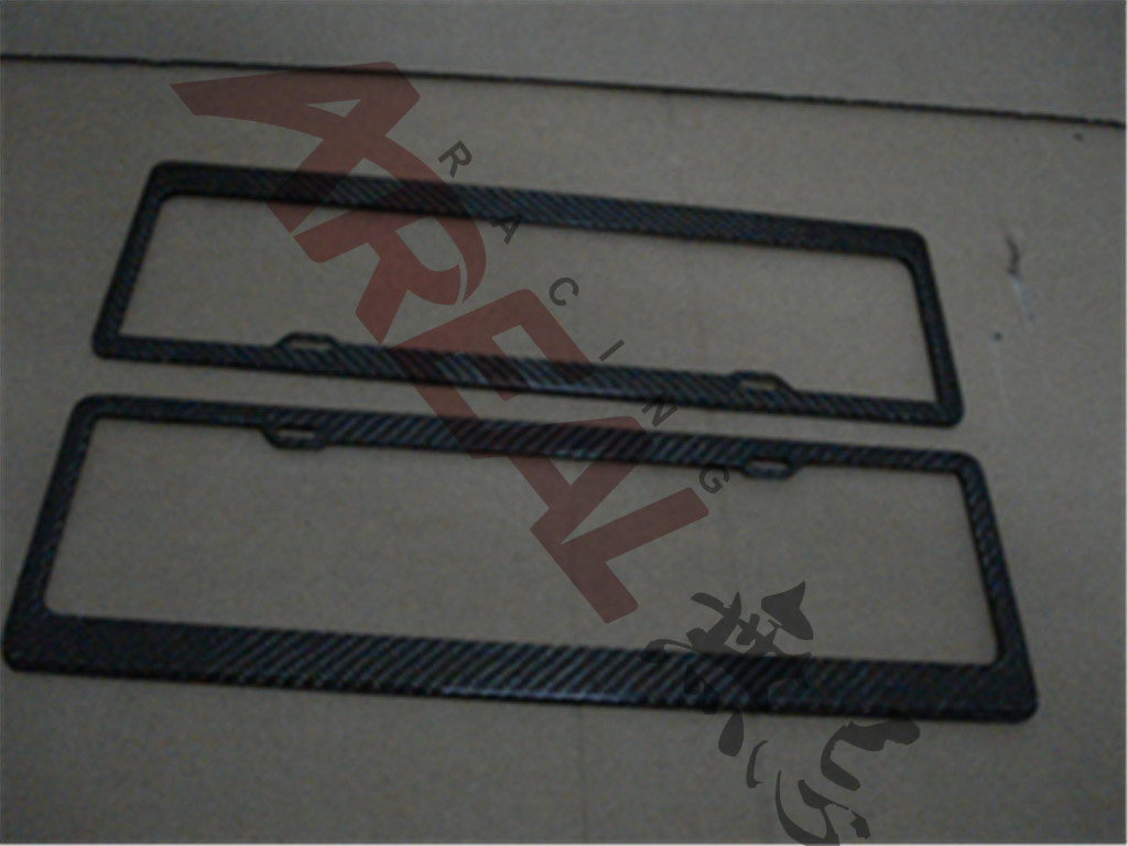 Carbon Fiber Licence Frame for Honda Jazz Fit 2004