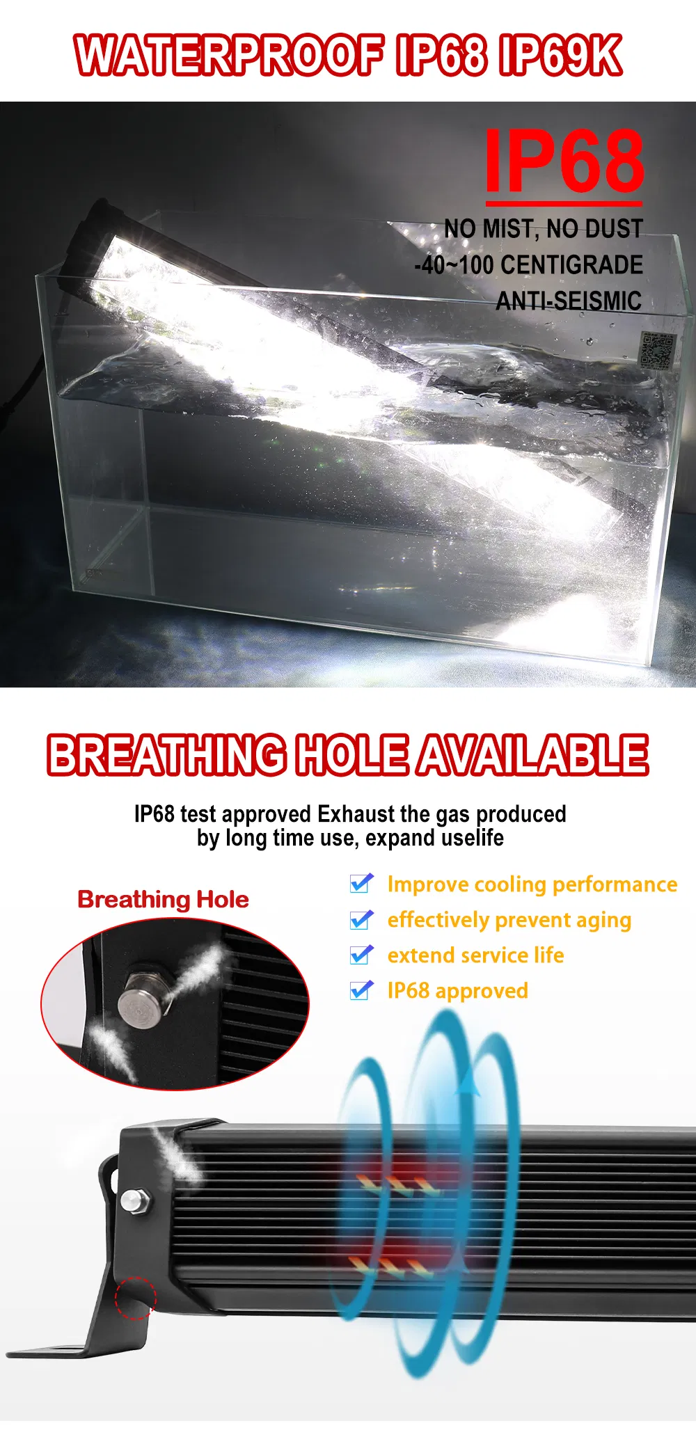 CE RoHS 2021 High Power Super Bright 500m Dual Row DRL 4X4 off Road 8" 12" 20" 32" 40inch 52inch Single Row LED Light Bar Car