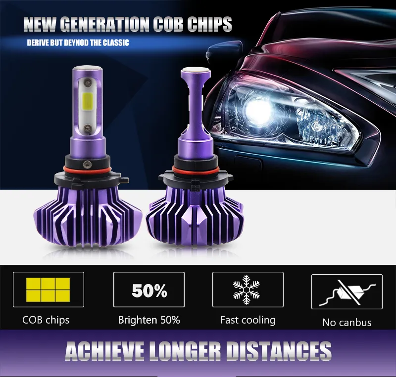 Cheap Price 12V 27W H1 H11 H7 S9 Auto LED Headlight Bulb