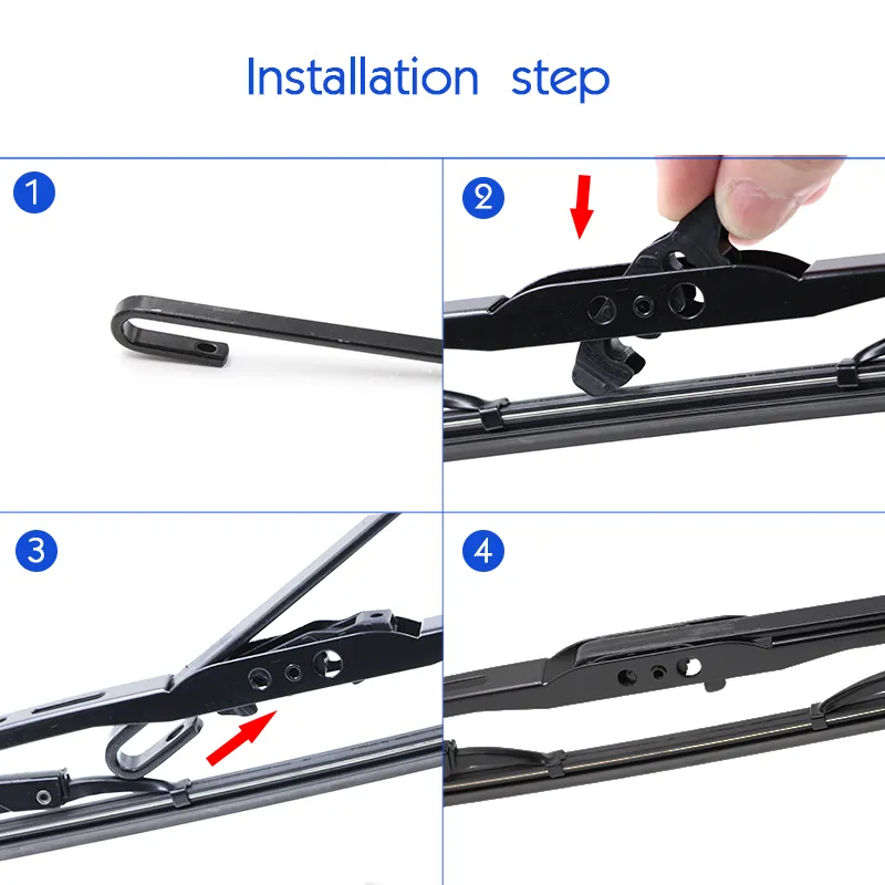 Clwiper New Design Auto Part Metal Frame Wiper with 1.2mm Thickness (CL700)