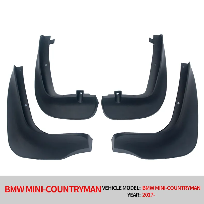 Custom Logo Specialized Car Mudguard Splash Guards Fender for BMW Mini-Clubman, Cooper, Countryman 2021