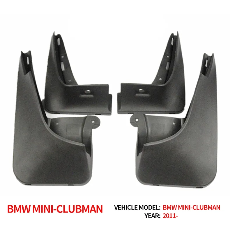 Custom Logo Specialized Car Mudguard Splash Guards Fender for BMW Mini-Clubman, Cooper, Countryman 2017