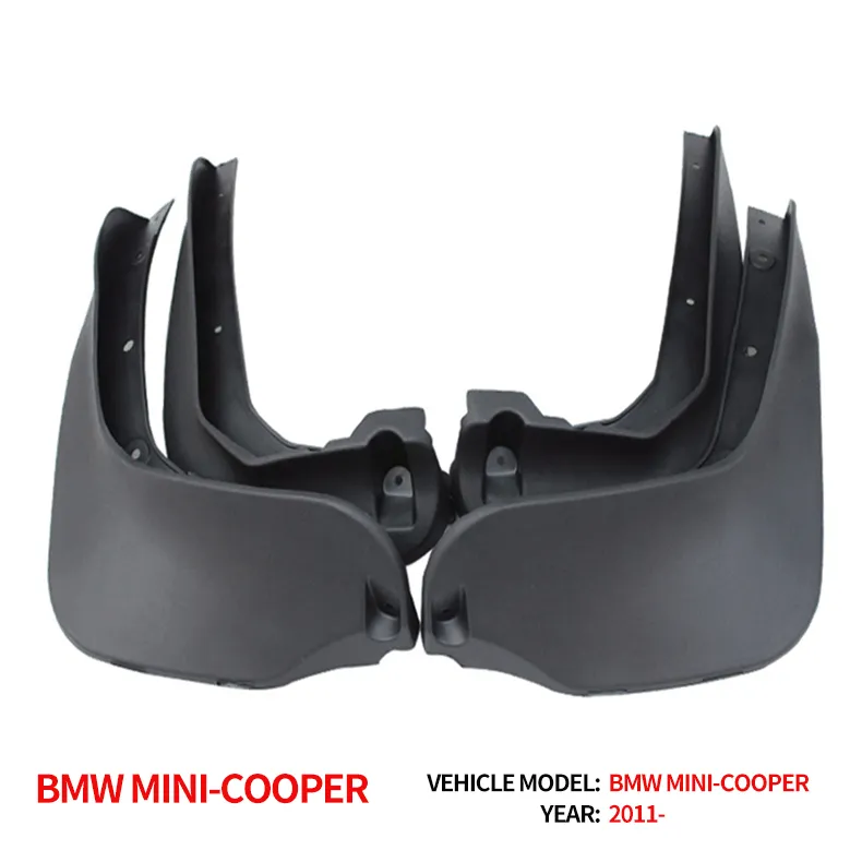 Custom Logo Specialized Car Mudguard Splash Guards Fender for BMW Mini-Clubman, Cooper, Countryman 2017